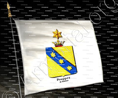 drapeau-POUPPEZ DE KETTENIS_Armorial royal des Pays-Bas_Europe