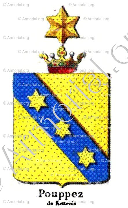 POUPPEZ DE KETTENIS_Armorial royal des Pays-Bas_Europe