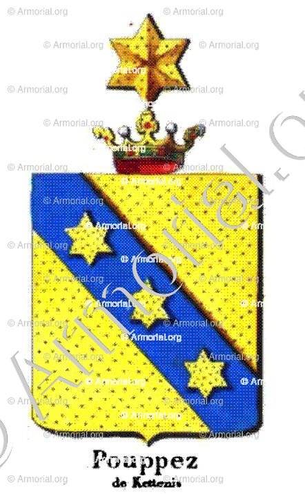 POUPPEZ DE KETTENIS_Armorial royal des Pays-Bas_Europe