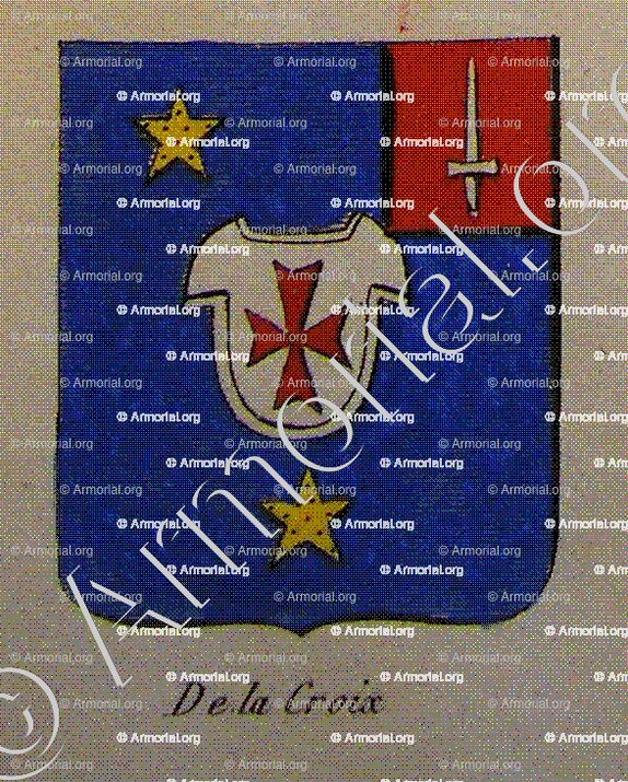 DE LA CROIX_Noblesse d'Empire._France