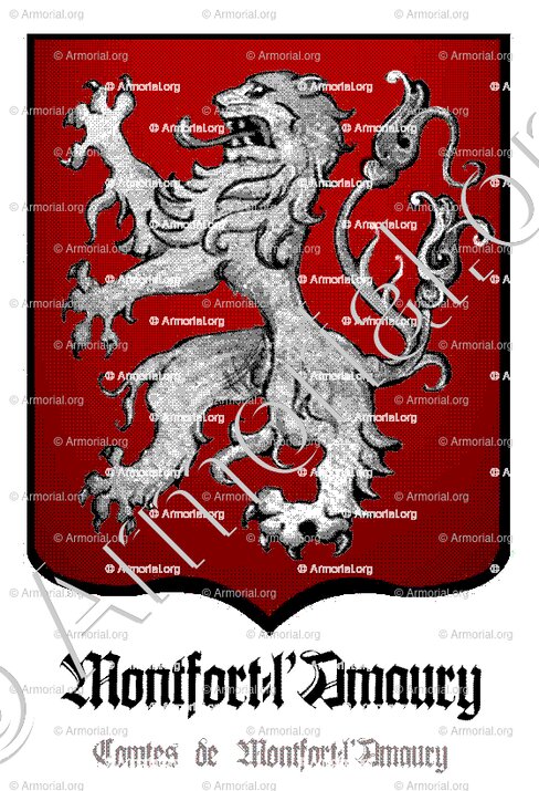 MONTFORT- l'AMAURY_Comtes de Montfort-l'Armaury._France