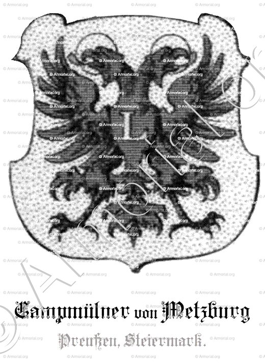 CAMPMÜLNER von METZBURG_Preußen, Steiermark._Deutschland, Österreich