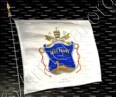 drapeau-CERVINI Marcello II_Papa 1555._Italia