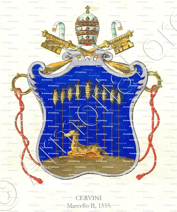 CERVINI Marcello II_Papa 1555._Italia