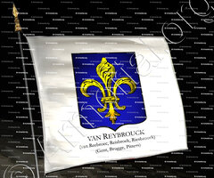 drapeau-Van REYBROUCK_Gent, Brugge, Pittem_Belgique