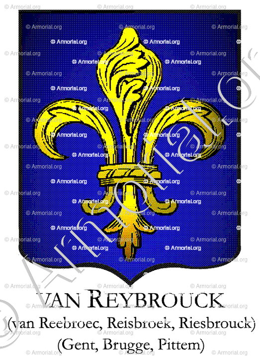 Van REYBROUCK_Gent, Brugge, Pittem_Belgique