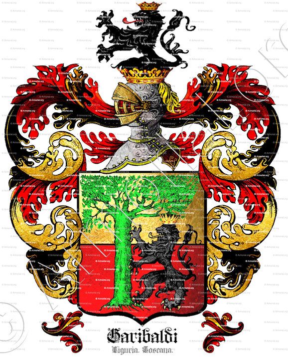 GARIBALDI_Liguria. Toscana._Italia +