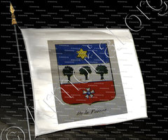 drapeau-DE LA FOREST_Noblesse d'Empire._France