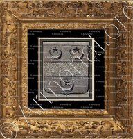 cadre-ancien-or-DE BOISVILLIERS_Seigneurs de Marchais_France