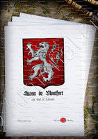 velin-d-Arches-SIMON de MONTFORT_6th Earl of Leicester_England ()