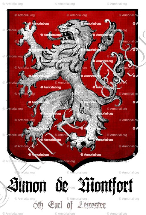 SIMON de MONTFORT_6th Earl of Leicester_England ()