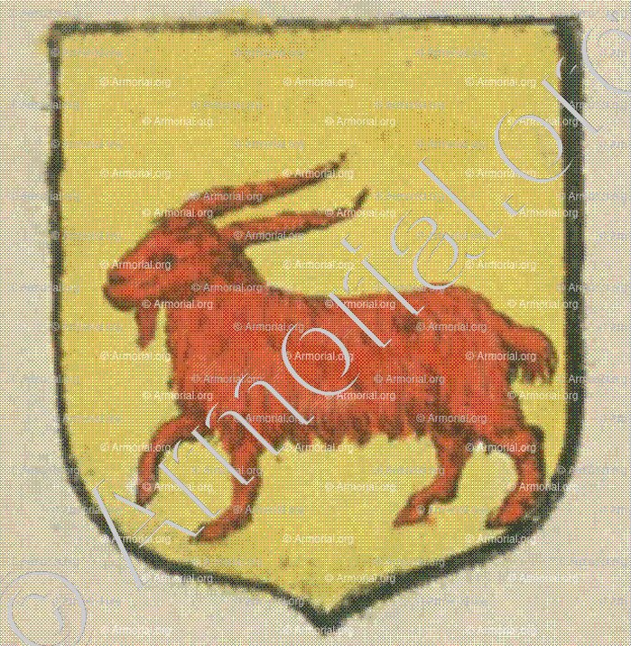 du BOUECH (La Rochelle)_Blason enregistré sous le règne de Louis XIV._France