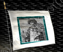 drapeau-JEAN Ier de HAINAUT_Comté du Hainaut_France