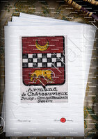 velin-d-Arches-ARMAND de CHÂTEAUVIEUX_Bourgogne, Comtat-Venaissin, Genève._France