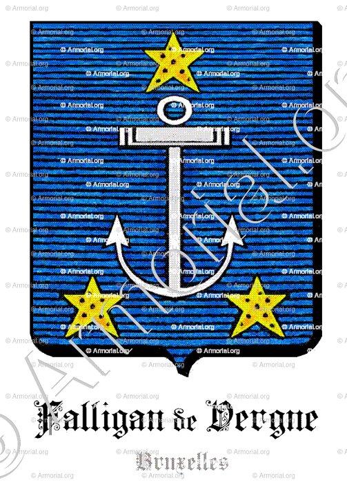 FALLIGAN de VERGNE_Bruxelles_Belgique