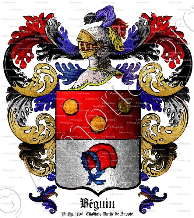 BEGUIN_Anthy, 1598.Chablais. Duché de Savoie._France (iv)