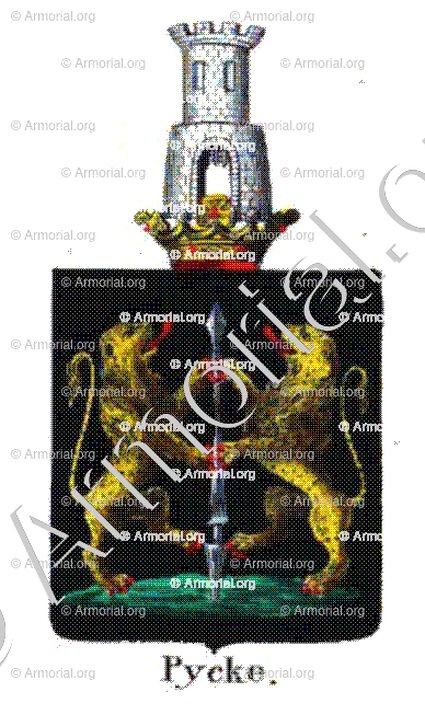 PYCKE_Armorial royal des Pays-Bas_Europe