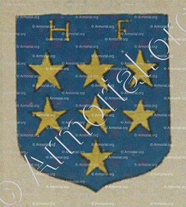 HARTUNG (Alsace)_Blason enregistré sous le règne de Louis XIV_France 