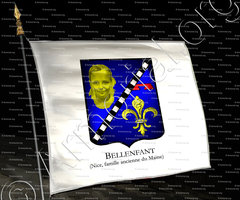 drapeau-BELLENFANT_Nice, org. Maine_France
