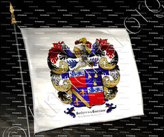 drapeau-SORBIERS de la TOURRASSE_Berry, Touraine, Gascogne, Agenois._France ()