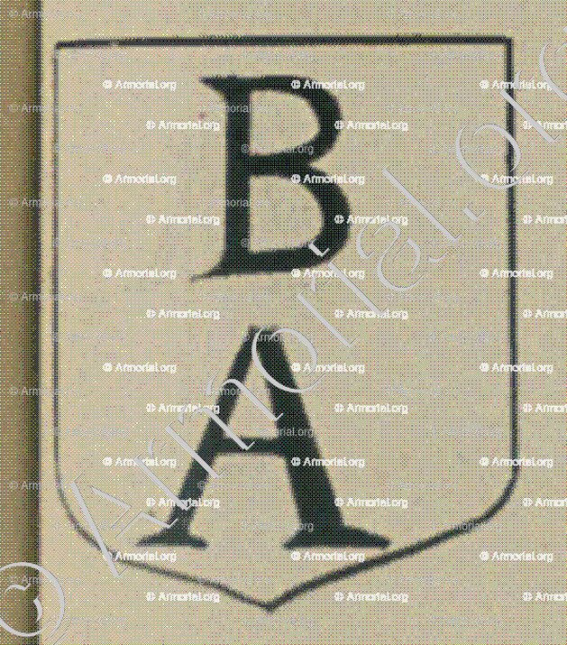 BUCHEL (Alsace)_Blason enregistré sous le règne de Louis XIV_France  (2)