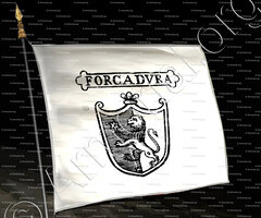 drapeau-FORCADURA o FORZADURA_Padova_Italia