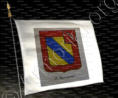 drapeau-DE LASCASES_Noblesse d'Empire._France