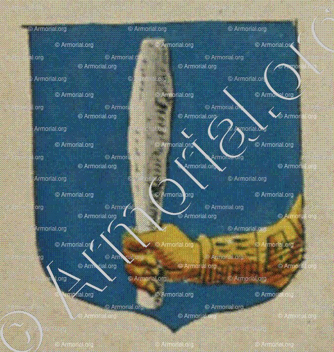 HAU (Alsace)_Blason enregistré sous le règne de Louis XIV_France 