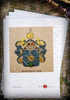 velin-d-Arches-KINDWEILER_Wappenbuch der Stadt Basel . B.Meyer Knaus 1880_Schweiz