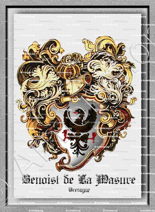 BENOIST de LA MASURE_Bretagne_France