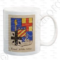 mug-DE LAVILLE DE VILLA STELLONE_Noblesse d'Empire._France