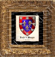 cadre-ancien-or-Duché d'ALENÇON_Normandie._France