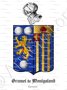 GRUMEL de MONTGALAND