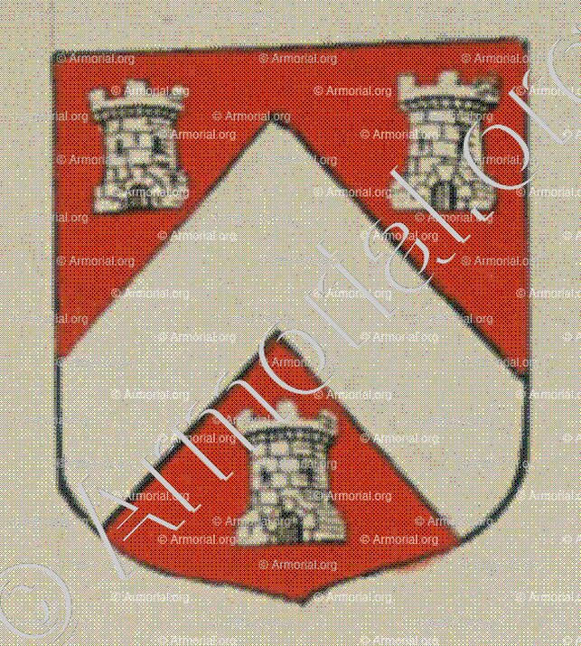 HAUGEL (Alsace)_Blason enregistré sous le règne de Louis XIV_France 
