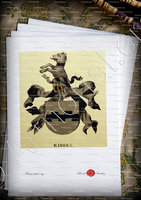 velin-d-Arches-KISSEL_Wappenbuch der Stadt Basel . B.Meyer Knaus 1880_Schweiz