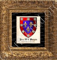 cadre-ancien-or-JEAN II d'ALENÇON_Duché d'Alençon, Normandie._France