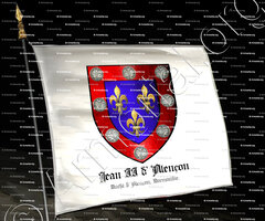 drapeau-JEAN II d'ALENÇON_Duché d'Alençon, Normandie._France