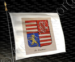 drapeau-DE LUSTRAC_Noblesse d'Empire._France