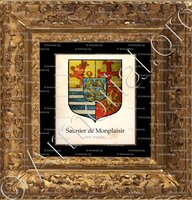 cadre-ancien-or-SAUNIER de MONTPLAISIR_Paris, Versailles._France