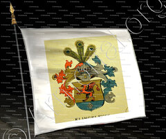 drapeau-KLINGELFUSS_Wappenbuch der Stadt Basel . B.Meyer Knaus 1880_Schweiz