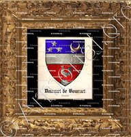 cadre-ancien-or-DALAMEL de BOURNET_Vivarais_France