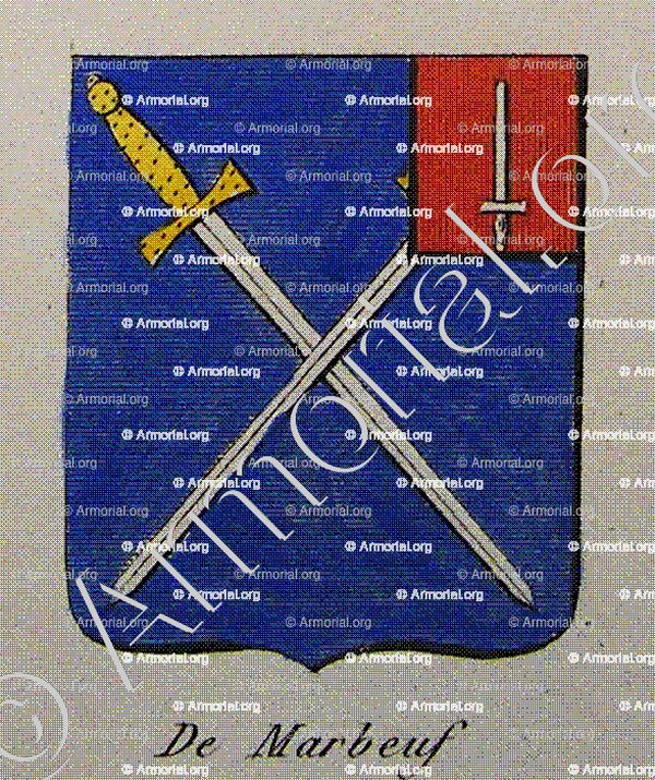 DE MARBEUF_Noblesse d'Empire._France