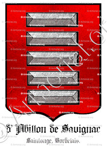 D'ABILLON de SAVIGNAC