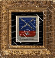 cadre-ancien-or-DE MECKENEM D'ARTAIZE_Noblesse d'Empire._France