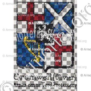 Cromwell (Olivier) Armes comme Lord