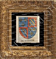 cadre-ancien-or-Ducs  de BOURGOGNE_Bourbonnais_France