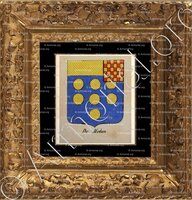 cadre-ancien-or-DE MELUN_Noblesse d'Empire._France