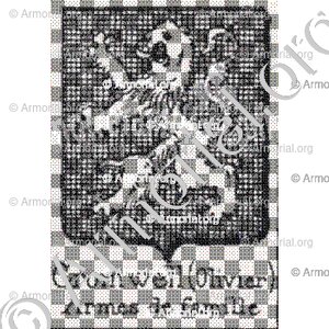 Cromwell (Olivier) Armes de famille