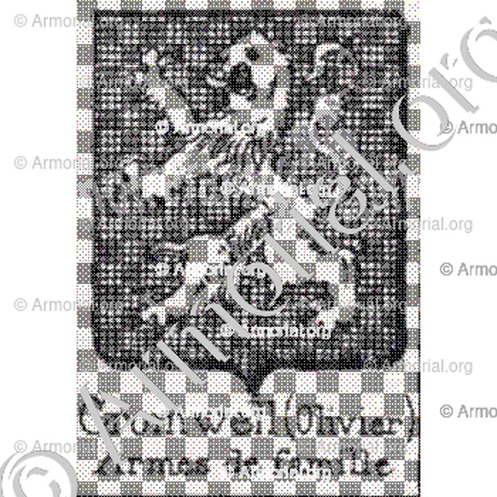 Cromwell (Olivier) Armes de famille__
