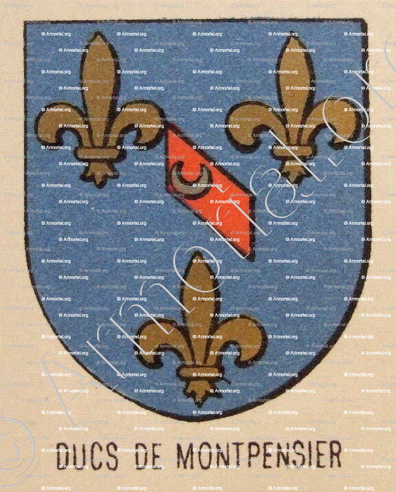Ducs  de MONTPENSIER_Bourbonnais_France